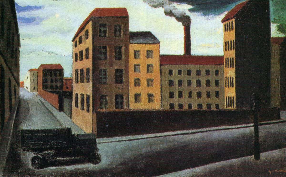 Sironi, Paesaggio urbano, 1921